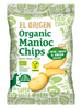 Cassavechips met uiensmaak veganistisch glutenvrij bio 60g - El Origen