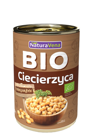 Kikkererwten in blik BIO 400 g - Naturavena