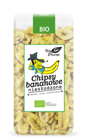 Ongezoete bananenchips BIO 150 g