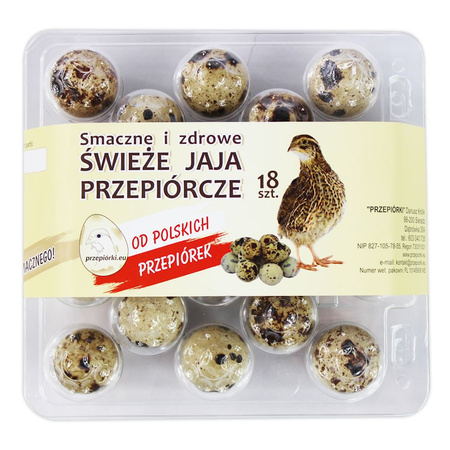 Verse kwarteleitjes, 18 stuks, Polen